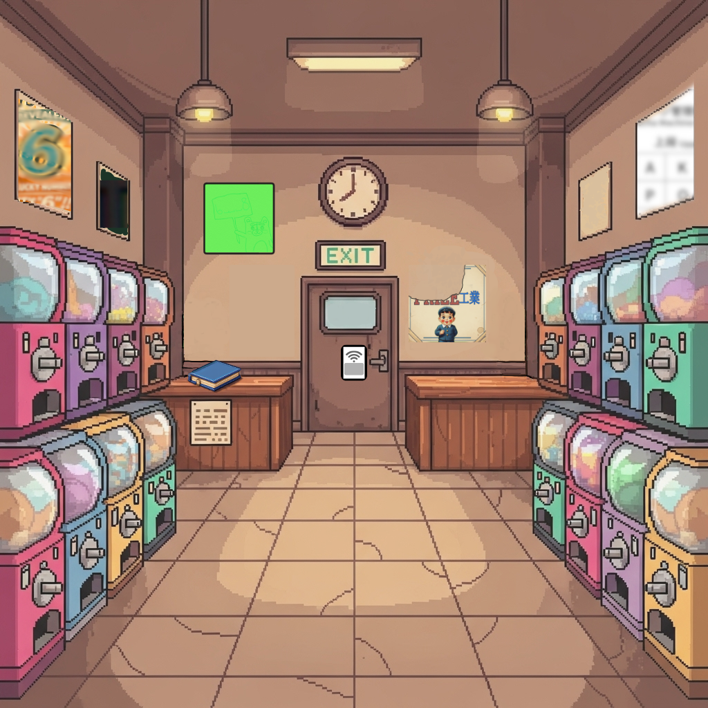 ガチャショップからの脱出 サムネイル